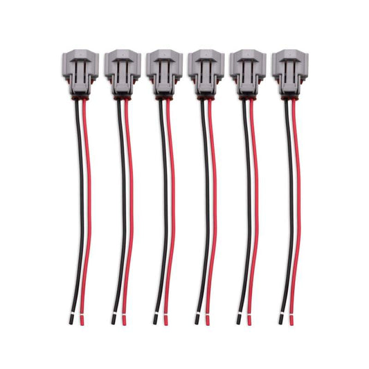 BLOX Racing Injector Pigtail Denso Female - Set Of 6 BXFU-00604-DE-6