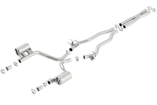 Borla 15-16 Dodge Charger SRT 392 6.4L No Tip Single Split Rear Exit ATAK w/ Valves Exhaust 140672