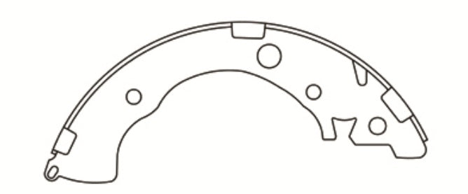 Porterfield Brake Shoes for 2006 HONDA CIVIC Coupe DX