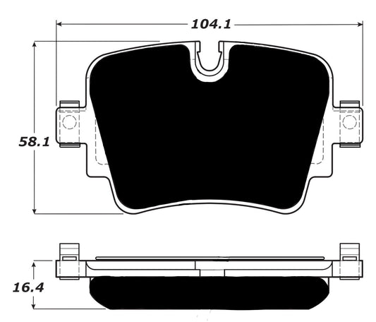Porterfield Brake Pads for 2015 JAGUAR F-TYPE