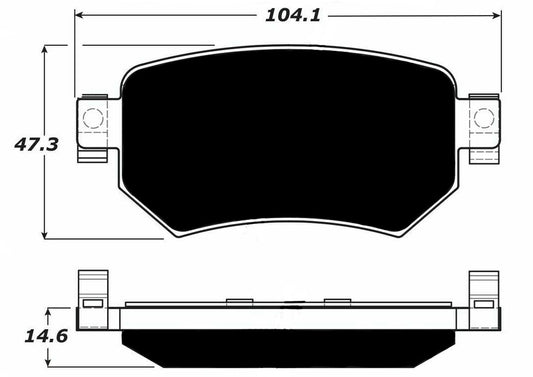 Porterfield Brake Pads for 2016 MAZDA 6