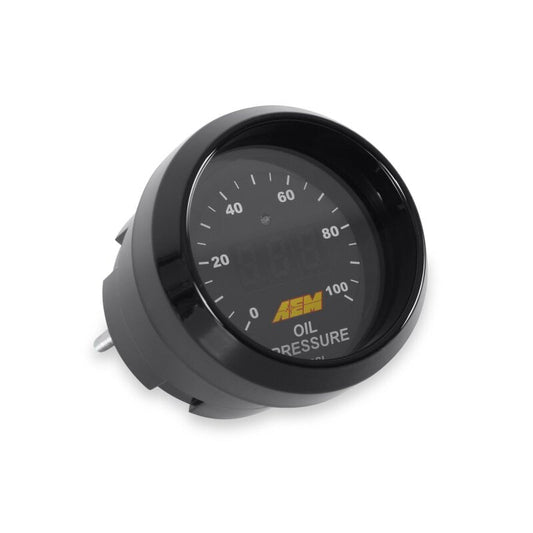 AEM Electronics 52mm Digital Oil Pressure Gauge 0-100 PSI