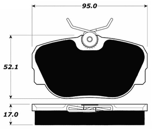 Porterfield Brake Pads for 1984 BMW 318 Series E30
