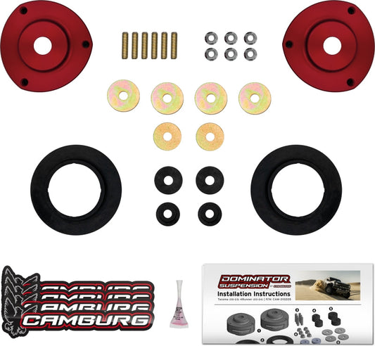 Camburg 05-23 Toyota Tacoma / 03-24 Toyota 4Runner Dominator Preload Spacer Kit CAM-310205
