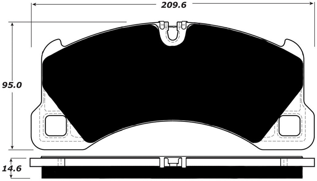 Porterfield Brake Pads for 2018 VOLKSWAGEN TOUAREG 360mm Front Discs