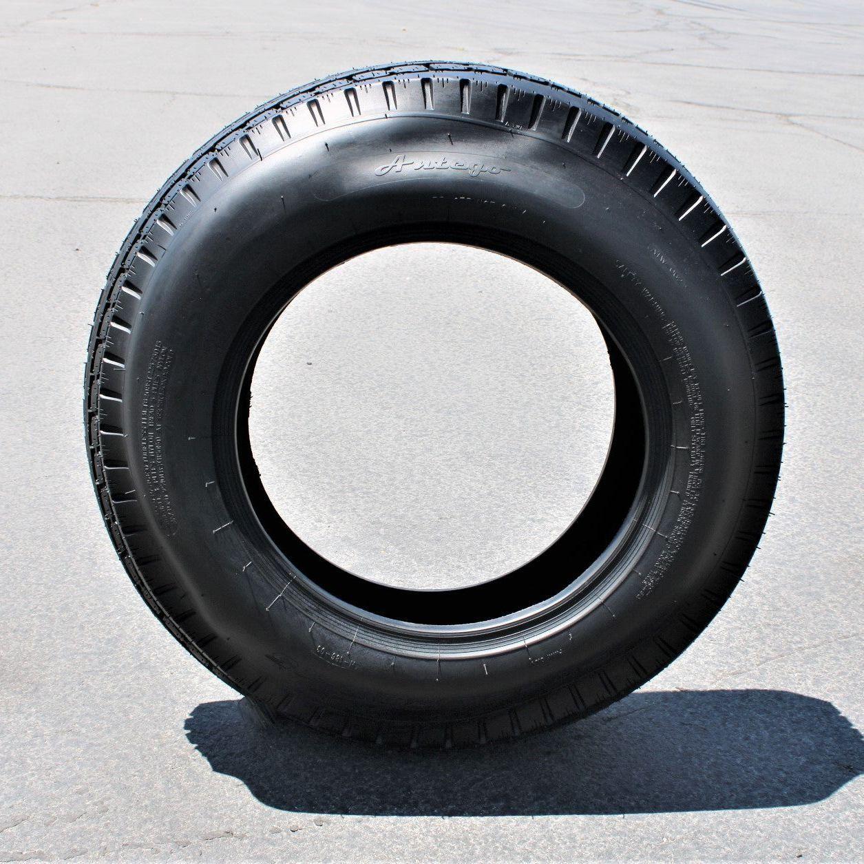 Antego ST225/75D15 Bias Trailer Tires, 8 Ply Load Range D by Antego Tire & Wheels (Set of (2)