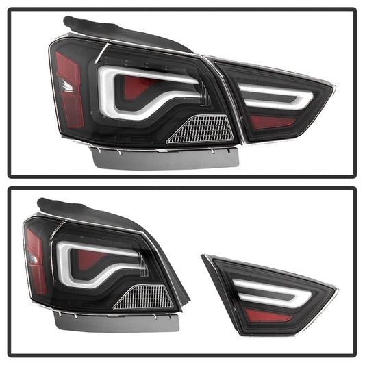 SPYDER xTune 14-18 Chevy Impala (Excl 14-16 Limited) LED Tail Lights - Black (ALT-JH-CIM14-LBLED-BK) 9042140