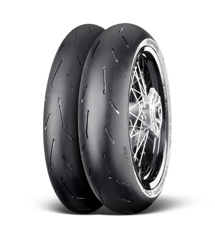 Continental Tire Continental ContiAttack SM 2 - 140/70R17 M/C 66H TL Rear 02447750000