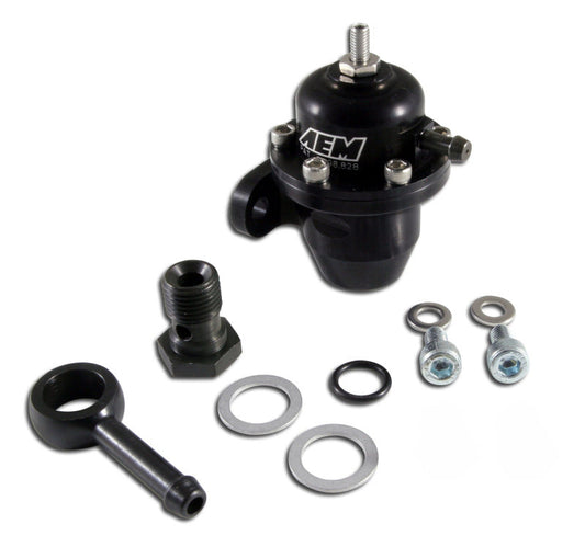 AEM Electronics Fuel Pressure Regulator Black Honda Acura — 04NKU