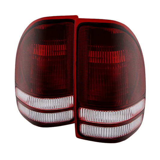 SPYDER Xtune Dodge Dakota 1997-2004 OEM Style Tail Lights -Red Smoked ALT-JH-DDAK97-OE-RSM 9028762