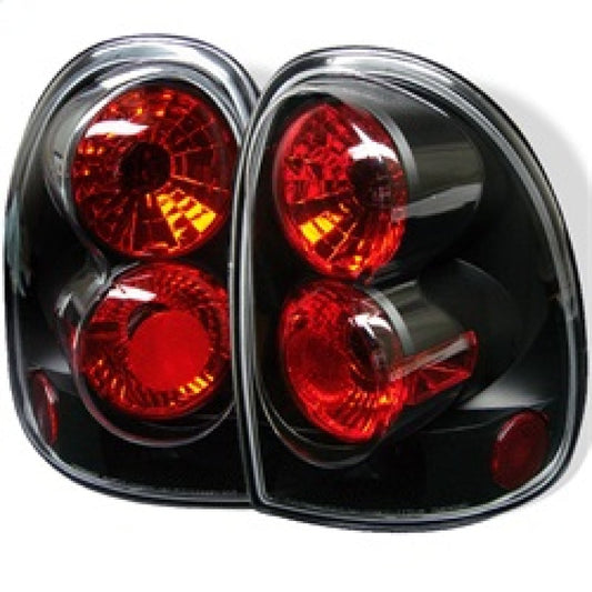 Spyder Dodge Caravan/Grand Caravan 96-00Euro Style Tail Lights Black ALT-YD-DC96-BK 5002235