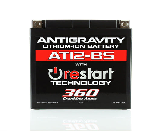 Antigravity Batteries Antigravity YT12-BS Lithium Battery w/Re-Start AG-AT12BS-RS