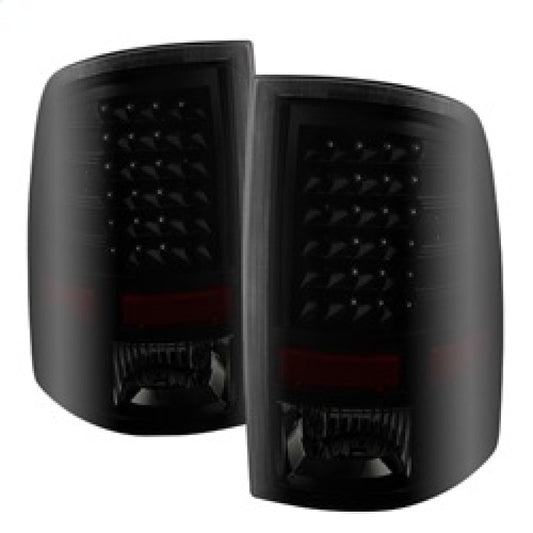 Spyder Xtune Dodge Ram 1500 09-14 LED Tail Lights Incandescent Model Only Black Smoke