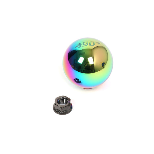 BLOX Racing V2 - 490 Limited Series Spherical Shift Knob 10X1.5 - Neo Chrome BXAC-00240-NEO-V2