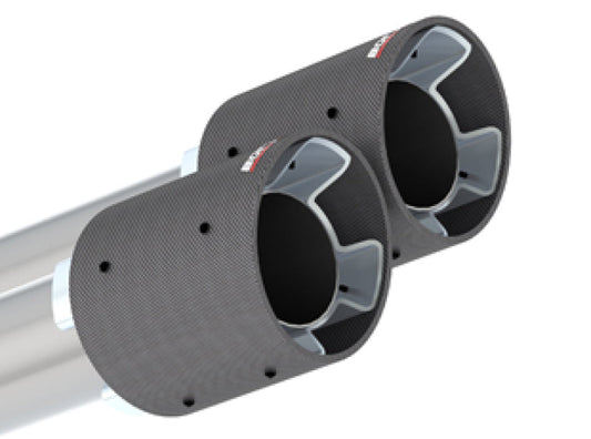 Borla 2020 Ford Explorer ST 3.0L V6 2.25in ATAK Exhaust - Carbon Fiber Tips 140821CF