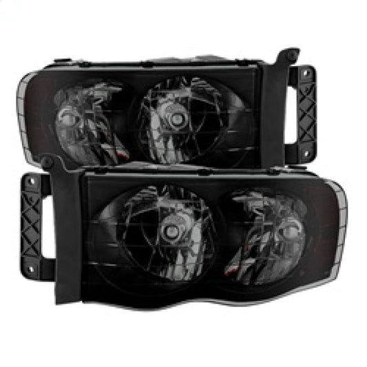 SPYDER Xtune Dodge Ram 1500 02-05 Amber Crystal Headlights HD-JH-DR02-AM-BSM 9030352