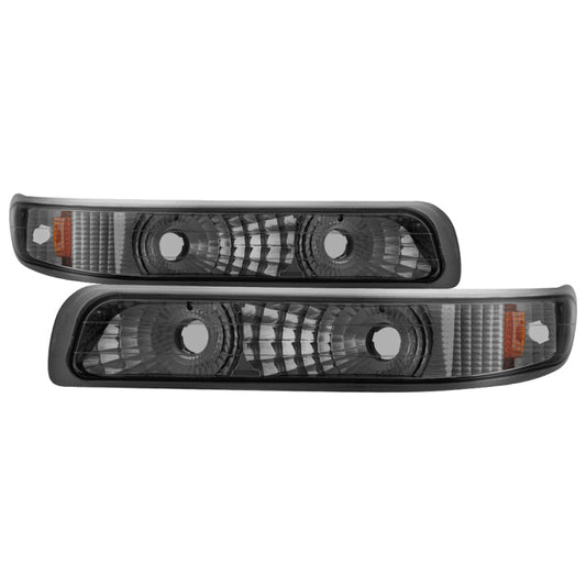 SPYDER Xtune Chevy Silverado 99-02 Amber Reflector Bumper Lights Smoke CBL-JH-CS99-AM-SM 5064288