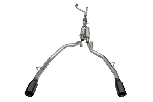 CORSA Performance Corsa 21-22 Dodge Ram TRX Crew Cab Xtreme Catback Exhaust Dual Rear Black Tip 21189BPC