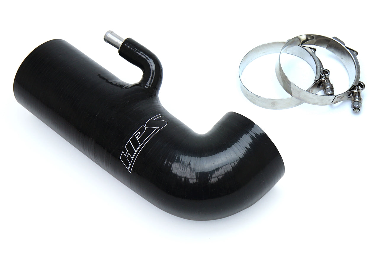 HPS Performance HPS Black Reinforced Silicone Post MAF Air Intake Hose Kit — 082CW