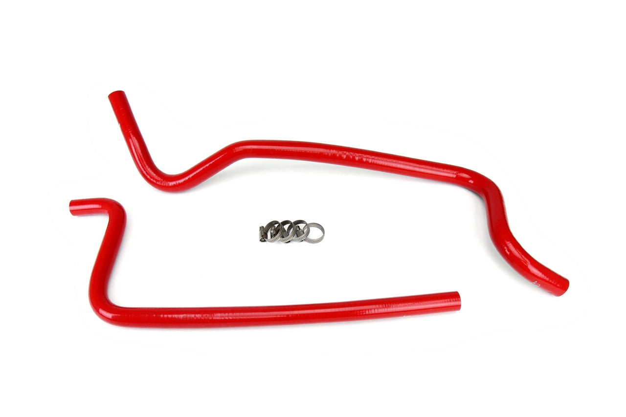 HPS Performance HPS Red Reinforced Silicone Heater Hose Kit Jeep 02-06 Wrangler TJ 4.0L