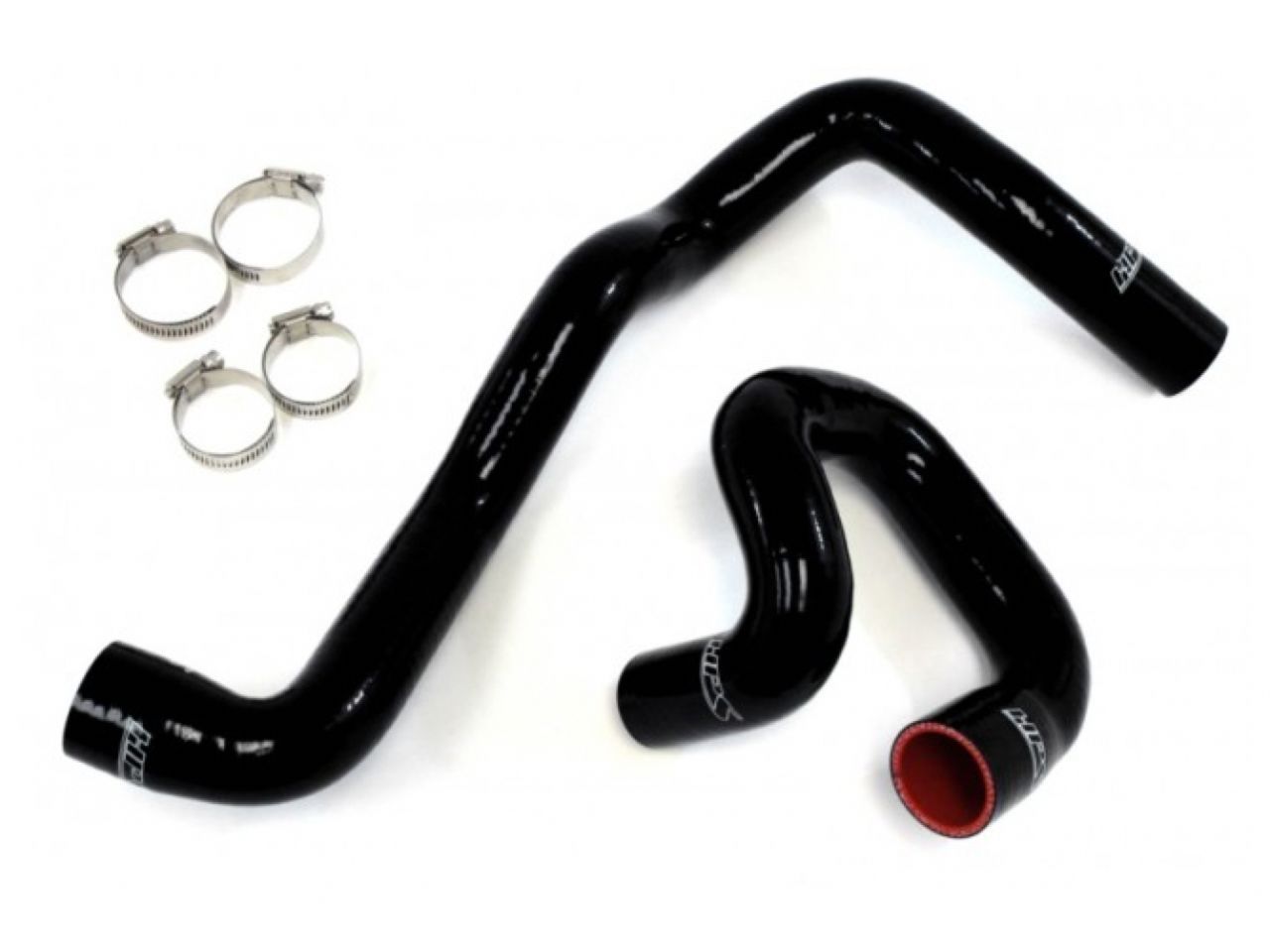 HPS Performance Products HPS Black Reinforced Silicone Radiator Hose Kit Coolant — 0DJM5