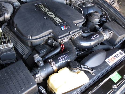 HPS Performance HPS Silicone Air Intake Kit Post MAF Hose BMW 1998-2003 M5 E39 5.0 V8