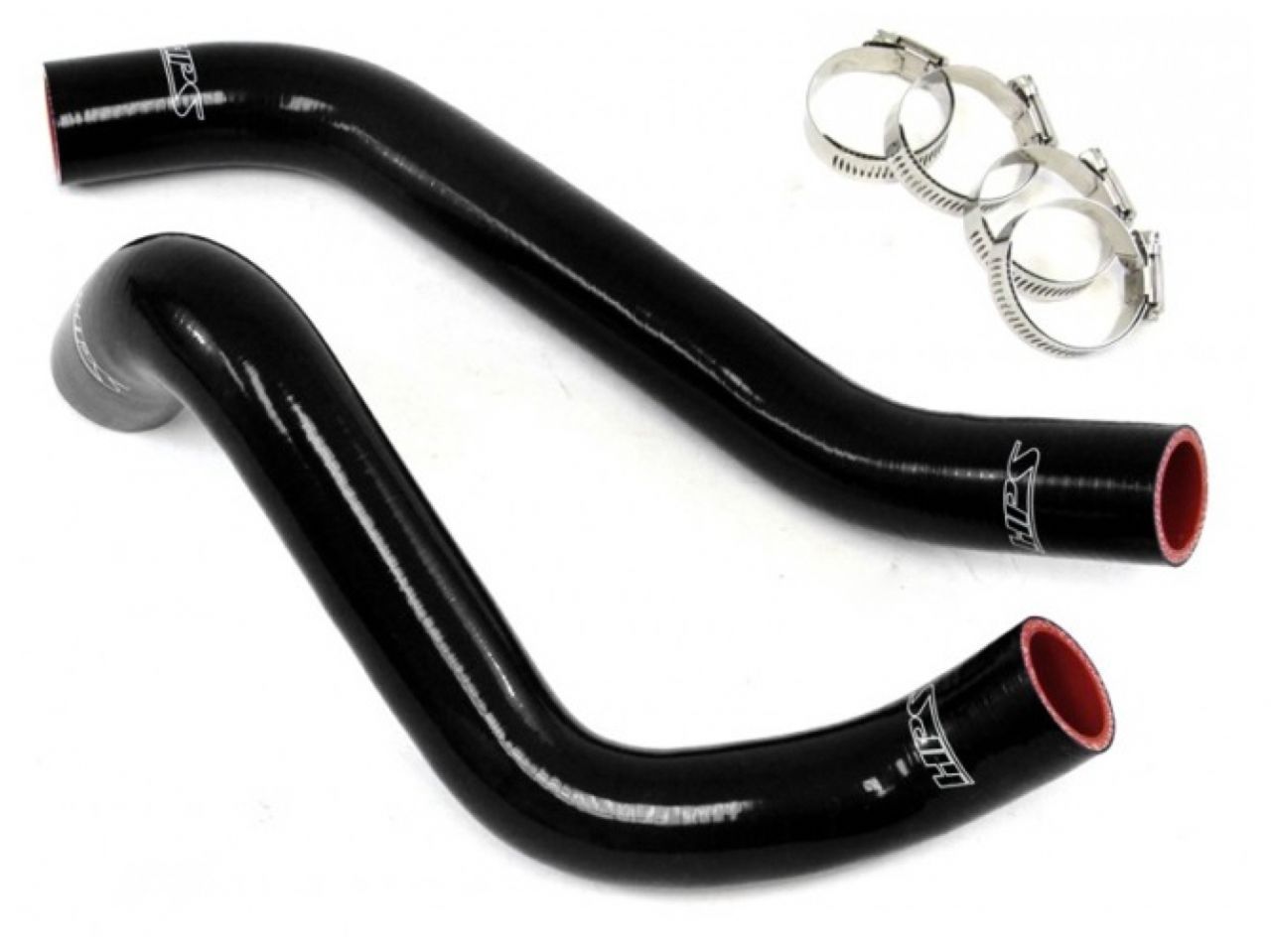 HPS Performance Products HPS Reinforced Black Silicone Radiator Hose Kit Coolant Chevy