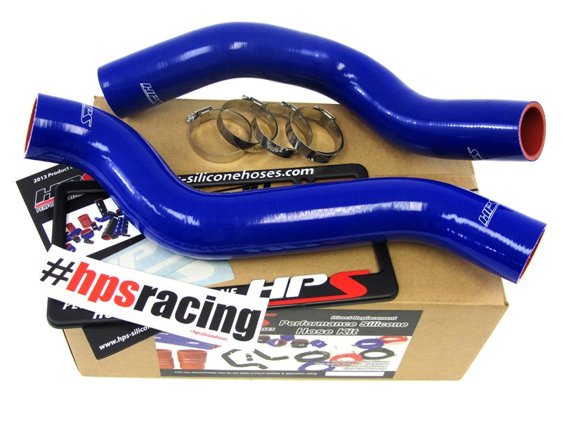HPS Performance HPS Reinforced Blue Silicone Radiator Hose Kit Coolant Dodge 07-10 Viper
