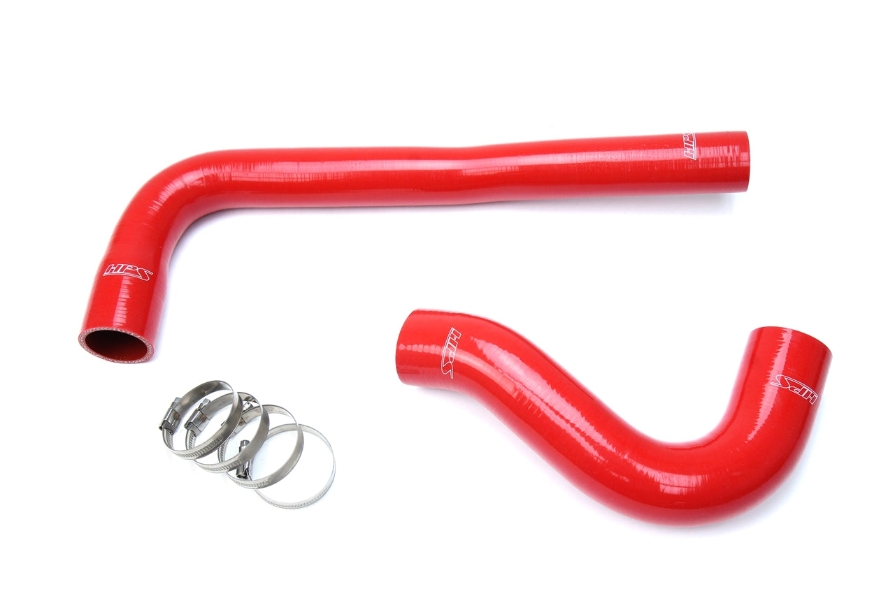 HPS Performance HPS Red Reinforced Silicone Radiator Hose Kit Coolant Dodge 03-10 Ram