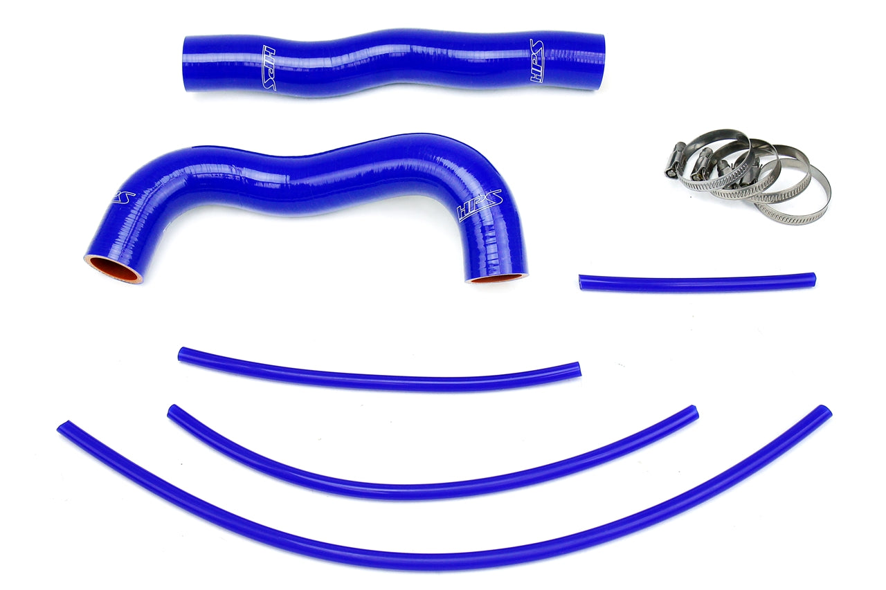 HPS Performance HPS Reinforced Blue Silicone Radiator Hose Kit Coolant Hyundai 13-14