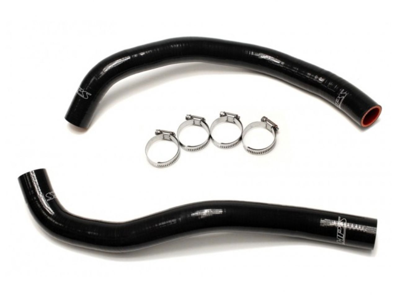 HPS Performance HPS Black Reinforced Silicone Radiator Hose Kit Coolant Honda 03-07
