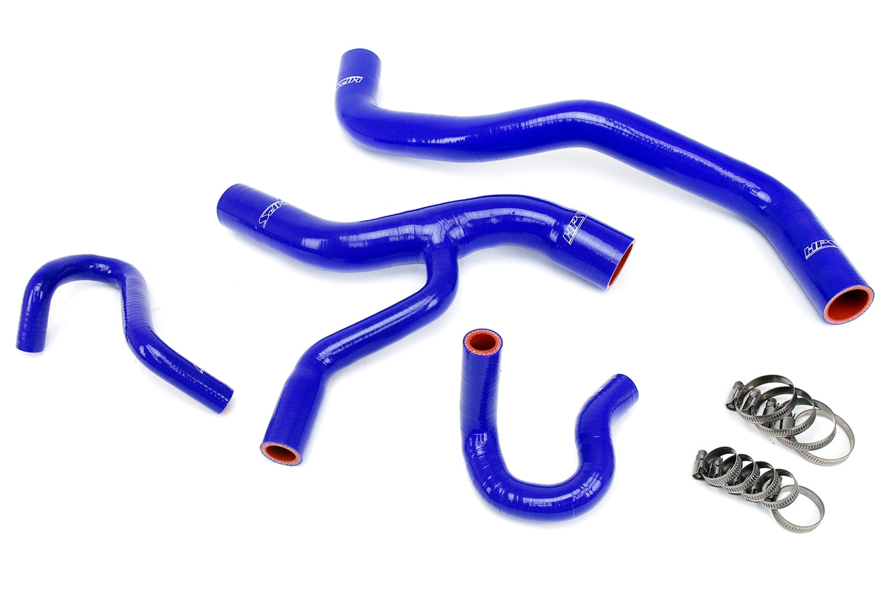 HPS Performance HPS Blue Reinforced Silicone Radiator and Heater Hose Kit Coolant — 0NTBN