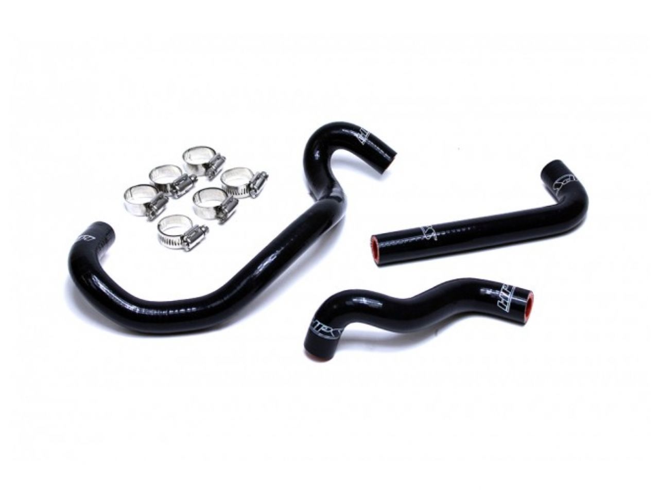 HPS Performance HPS Black Reinforced Silicone Heater Hose Kit Mazda 86-92 RX7 FC3S Turbo