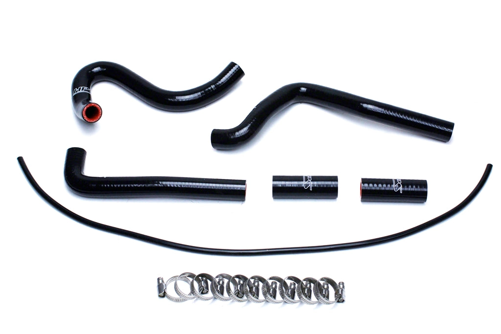 HPS Performance Products HPS Black Reinforced Silicone Radiator Hose Kit Coolant — 0VL0X