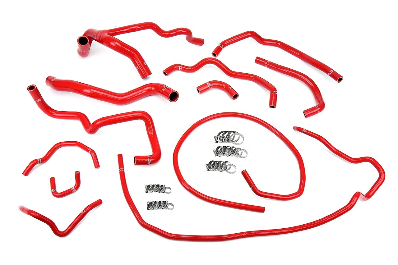 HPS Performance HPS Silicone Radiator + Heater Coolant Hose Kit Mazda 2010-2013