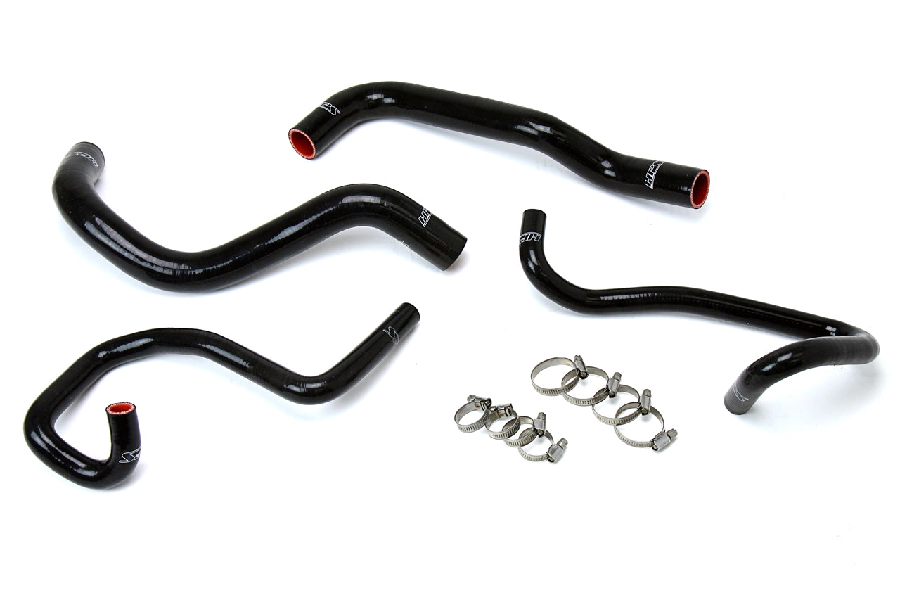 HPS Performance HPS Black Reinforced Silicone Radiator + Heater Hose Kit Toyota 05-18