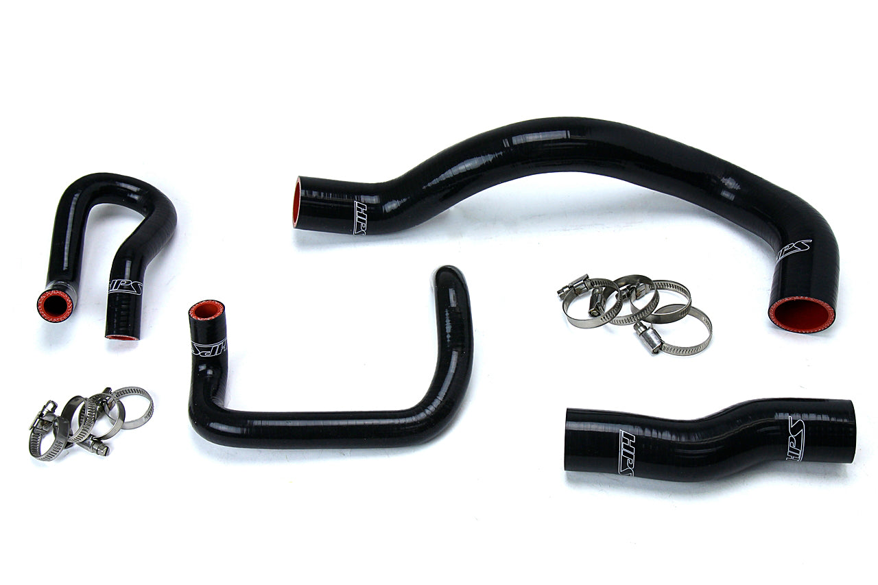 HPS Performance HPS Black Reinforced Silicone Radiator + Heater Hose Kit Lexus 01-05