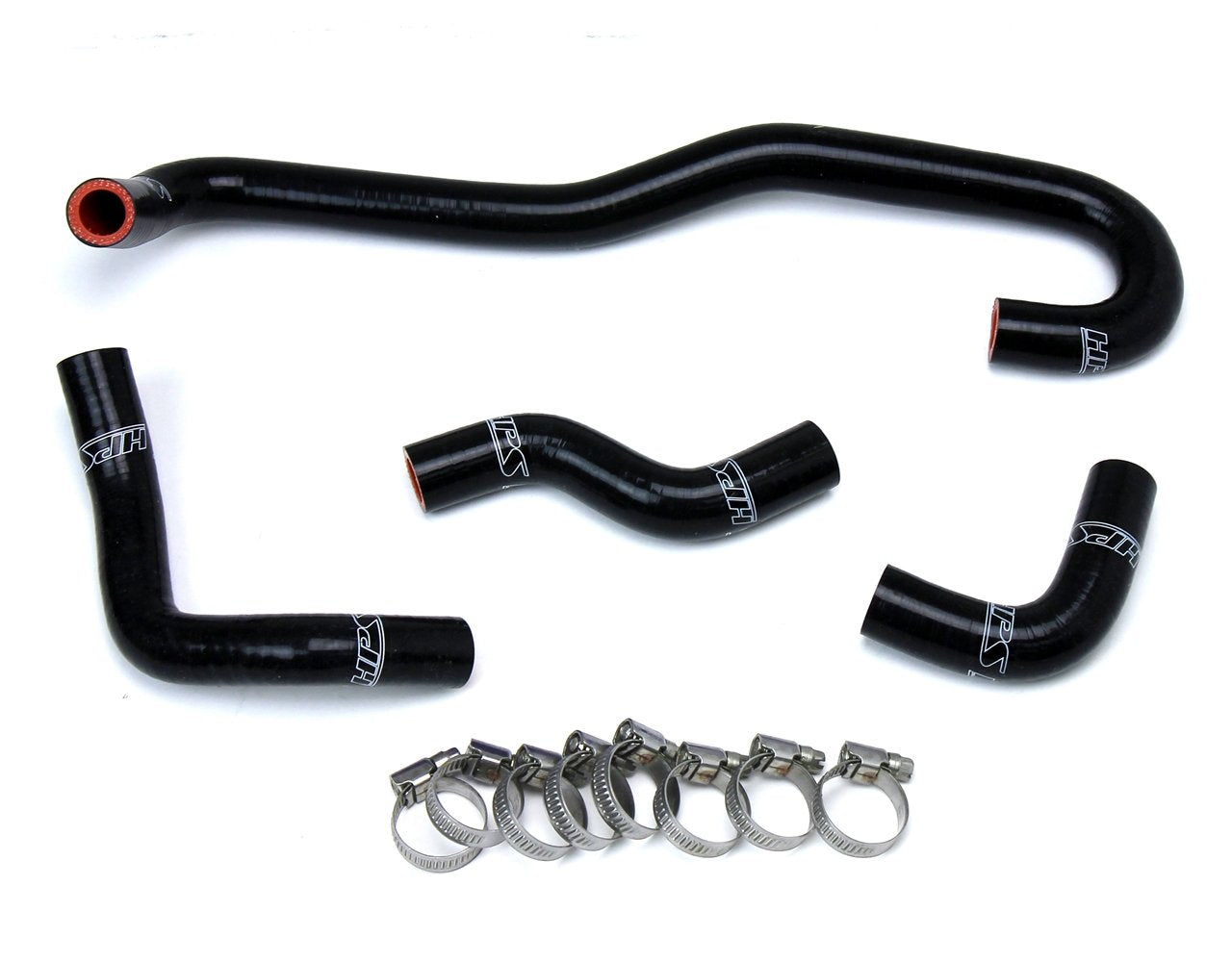 HPS Reinforced Black Silicone Heater Hose Kit Coolant Toyota 89-92 Pickup 3.0L V6 Left