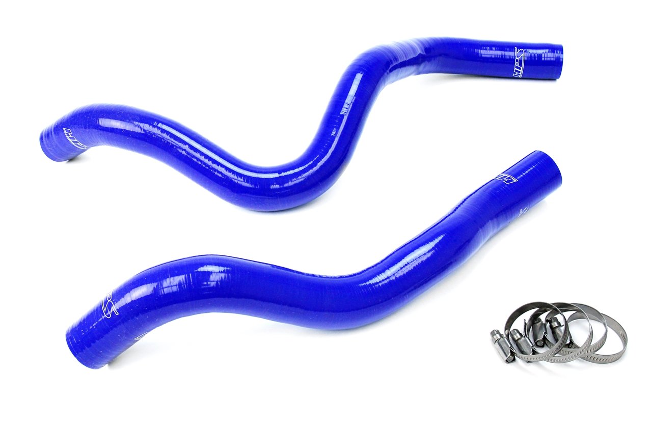 HPS Performance HPS Blue Reinforced Silicone Radiator Hose Kit Coolant Honda 16-18 Pilot