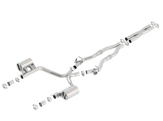 Borla 16-17 Dodge Challenger R/T 5.7L MT/AT ATAK Catback Exhaust (w/MDS Valves ONLY) 140714
