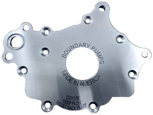 Boundary 18+ Ford Coyote (All Types) V8 Oil Pump Assembly Billet Vane Ported MartenWear Treated Gear CM-S2-R2
