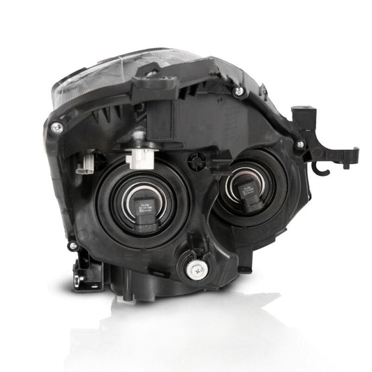 ANZO 2010-2013 Nissan Altima Projector Headlight Black (Halogen Type) 121548