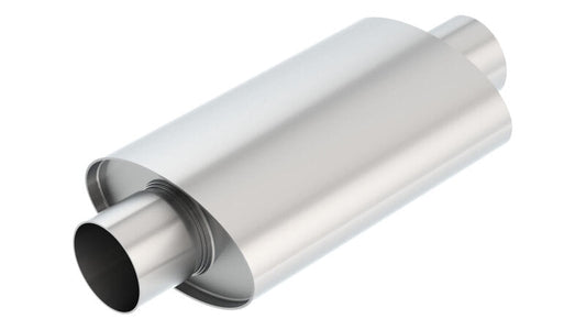 Borla XR-1 Multi-Core 3in Ctr-Ctr Oval 16in x 4.25in x 7.88in Rotary Engine Equipped Racing Muffler 400371