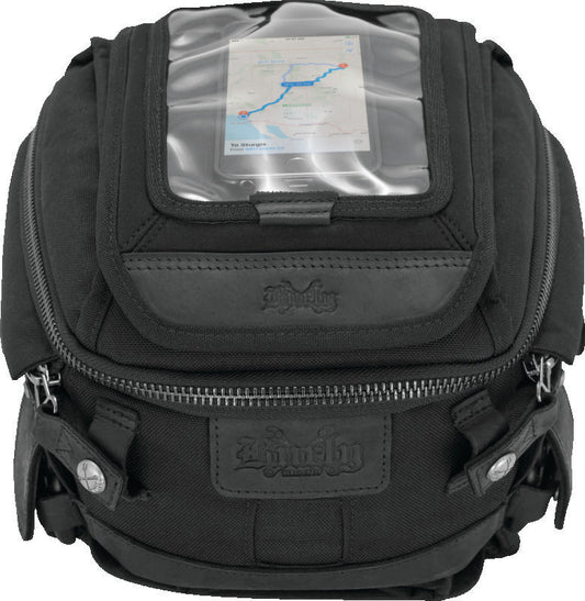 Burly Brand Voyager Tank/Tail Bag - Black B15-1010B