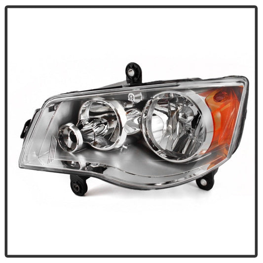 SPYDER xTune 11-17 Dodge Grand Caravan OEM Style Headlights - Chrome (HD-JH-CHRTC08-AM-C) 9042508