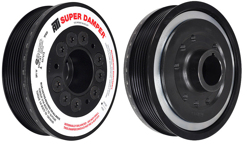 ATI Damper - 5.67in - Alum - 6 Grv - Honda F20 F22 - 7 Percent OD - Street - 3 Ring