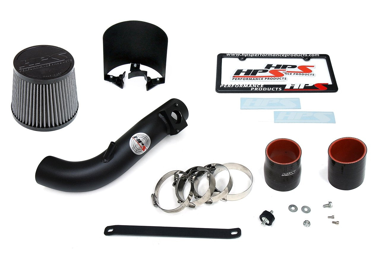 HPS Performance Products Shortram Air Intake Kit 2008-2014 Mitsubishi Lancer 2.0L 2.4L