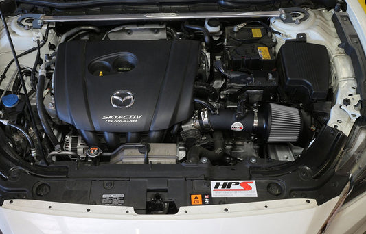 HPS Performance HPS Shortram Air Intake Kit 2014-2017 Mazda Mazda6 2.5L Skyactiv