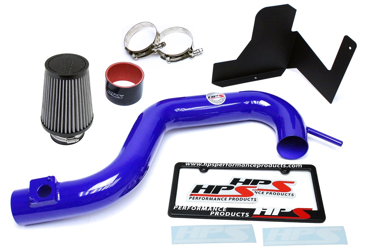 HPS Shortram Air Intake Kit 2010-2011 Subaru Legacy 2.5L Non Turbo, Includes Heat Shield