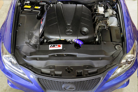HPS Performance Products HPS Shortram Air Intake Kit 2006-2013 Lexus IS250 2.5L V6